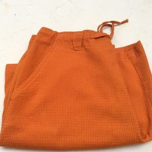 Burnt orange shorts